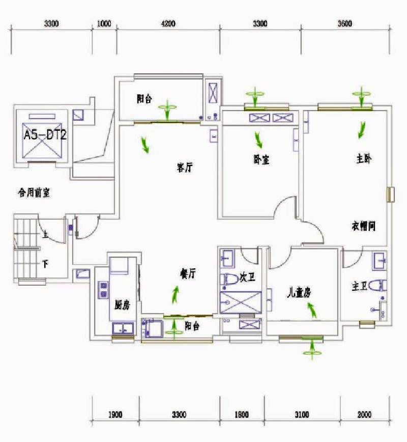  戶式窗/壁掛式主動(dòng)新風(fēng)器新風(fēng)換氣方案